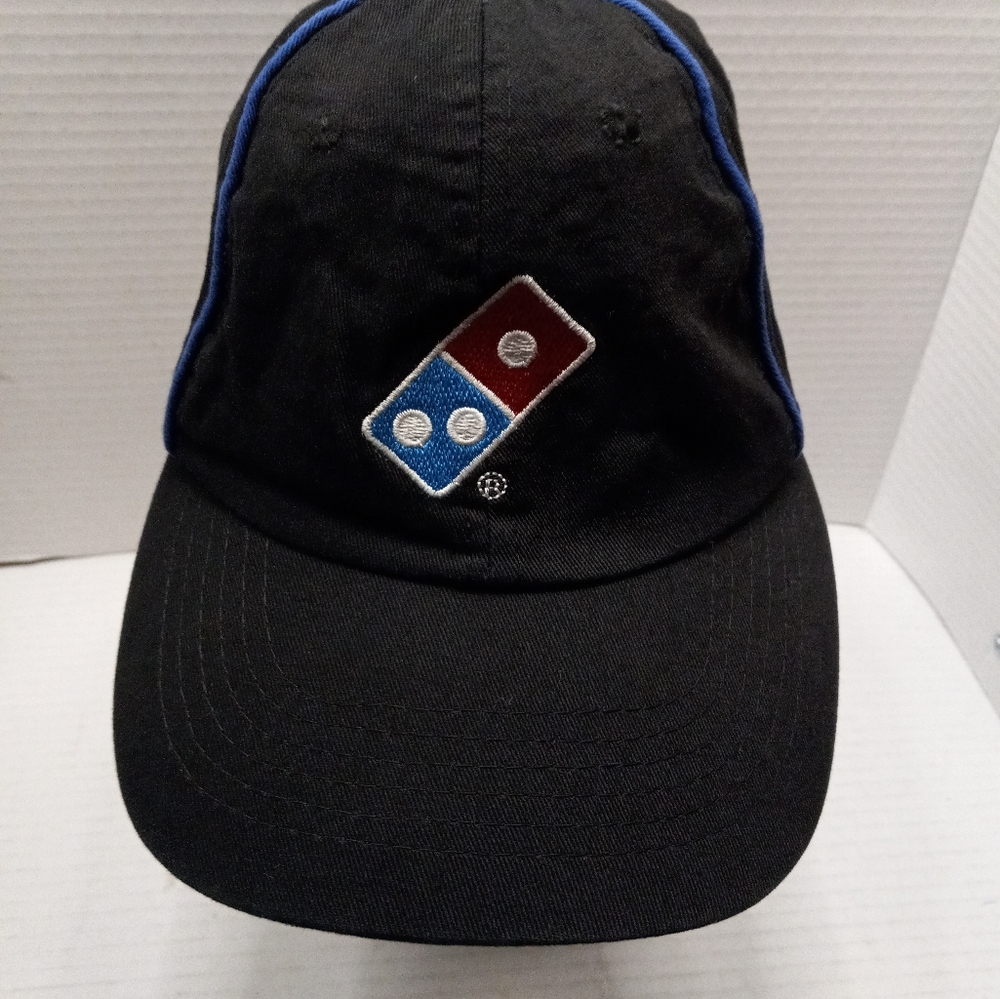 Domino’s Pizza Embroidery Logo Black Unisex Print Regular Adjustable Strap Cap